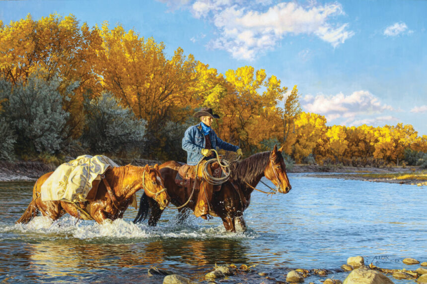 a-painter-for-5-decades,-award-winning-new-mexico-cowboy-artist-recounts-his-journey