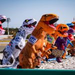 day-in-photos:-tyrannosaurus-race,-protests-in-germany,-and-british-gymnastics-championships