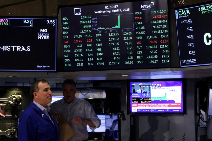 us-stock-indexes-skyrocket-following-trump’s-tariff-pause