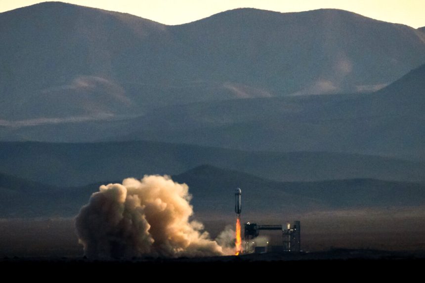 day-in-photos:-blue-origin-launch,-sandstorm-in-iraq,-and-newborn-malayan-tapir-calf