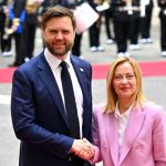 vance-meets-with-italy’s-meloni-in-trip-to-rome,-vatican
