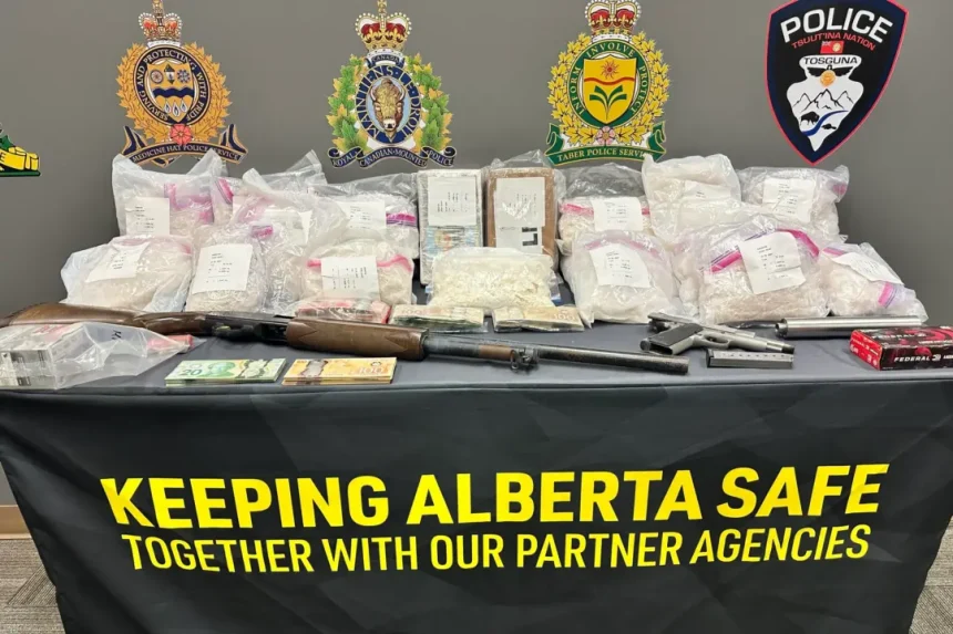 police-seize-$800,000-worth-of-drugs-in-alberta-traffic-stop