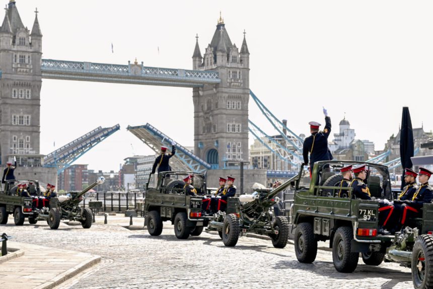 day-in-photos:-royal-gun-salute,-drone-strike-on-airport,-and-bus-crash