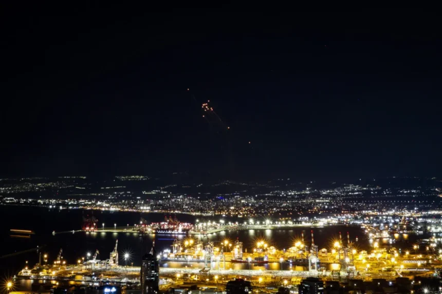 live-now:-view-of-haifa-skyline-in-israel