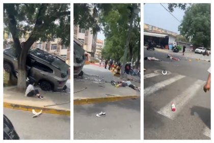 several-children-killed-as-car-hits-crowd-near-school-in-beijing,-witnesses-say