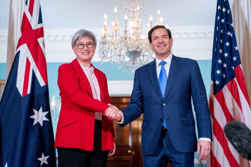 trump-‘keen’-on-talks-with-albanese,-says-wong,-but-no-date-set