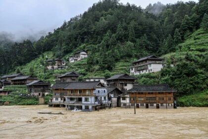 china-issues-high-flood-alert-for-north-and-western-regions,-rongjiang-reveals-human-cost