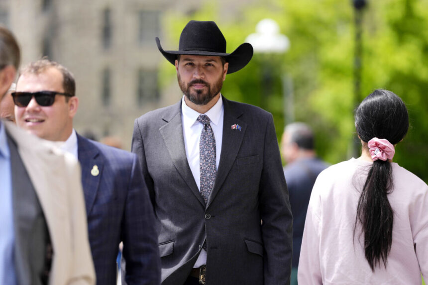 former-alberta-mp,-who-stepped-down-to-let-poilievre-run,-hired-by-communications-group