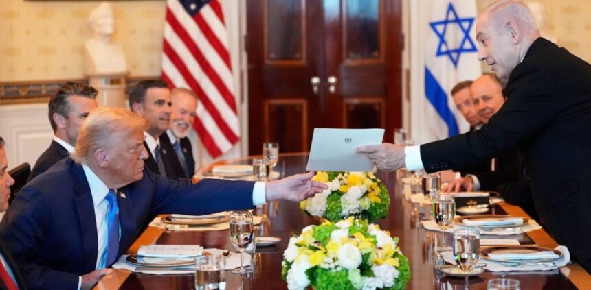 as-netanyahu-meets-trump-in-washington,-what-hope-for-peace-in-gaza?-expert-q&a