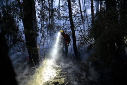day-in-photos:-fire-in-france,-school-bus-crash,-and-world-aquatics-championships