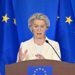 european-commission-president-delivers-statement-following-us–eu-trade-deal-announcement
