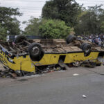 a-bus-carrying-mourners-from-a-funeral-overturns-in-kenya,-killing-21-people