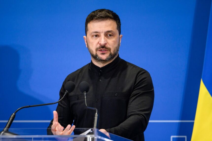 zelenskyy-could-attend-meeting-between-trump-and-putin-this-week,-ambassador-says