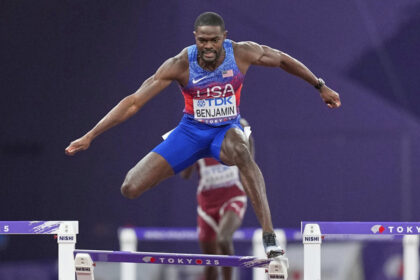 benjamin-wins-400-hurdles,-is-disqualified,-then-given-worlds-gold-medal