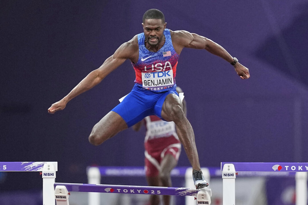 benjamin-wins-400-hurdles,-is-disqualified,-then-given-worlds-gold-medal