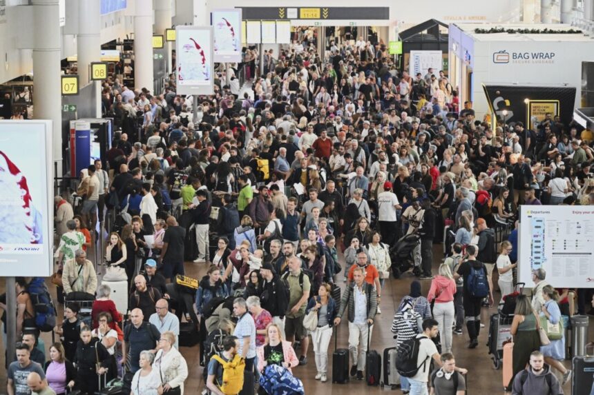cyberattack-disrupts-check-in-systems-at-european-airports,-causing-delays-and-cancellations