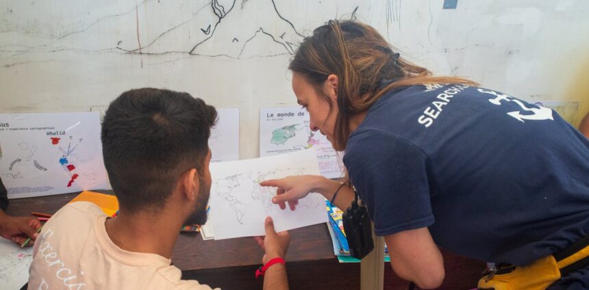 voices-from-the-sea,-part-one:-people-rescued-in-the-mediterranean-tell-their-stories-of-survival-in-‘onboard-workshops’