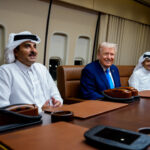 trump-meets-qatari-leaders,-says-qatar-may-join-gaza-peacekeeping-mission