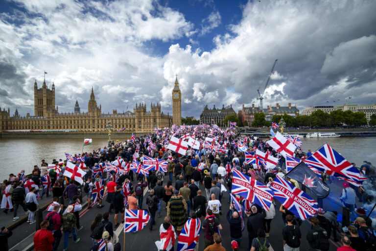 live-now:-unite-the-kingdom-holds-rally-and-march-in-central-london