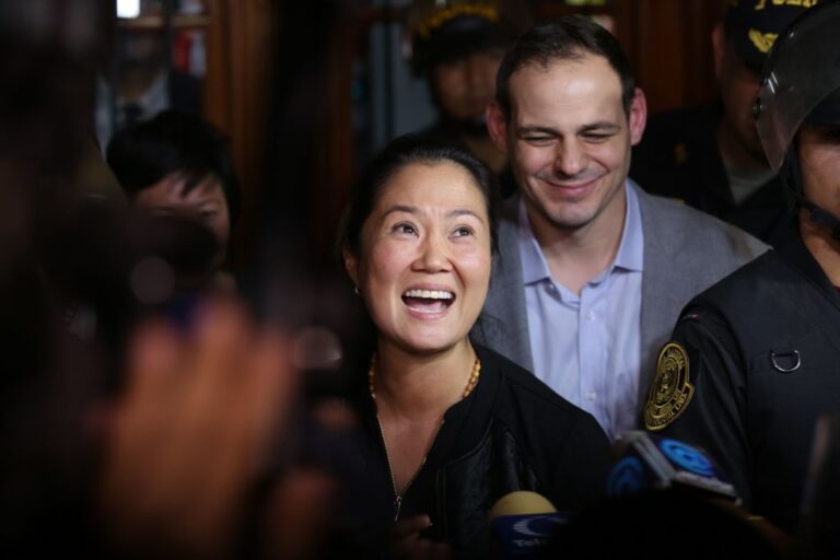 Fujimori Leads Peru Presidential Vote in Tight Race