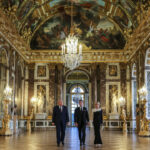 day-in-photos:-trump-at-versailles,-largest-australian-army-exercise,-and-historic-ring-recovered